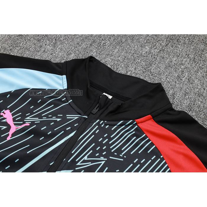 Tuta da Track de Felpa del Manchester City Bambino 2023-2024 Nero
